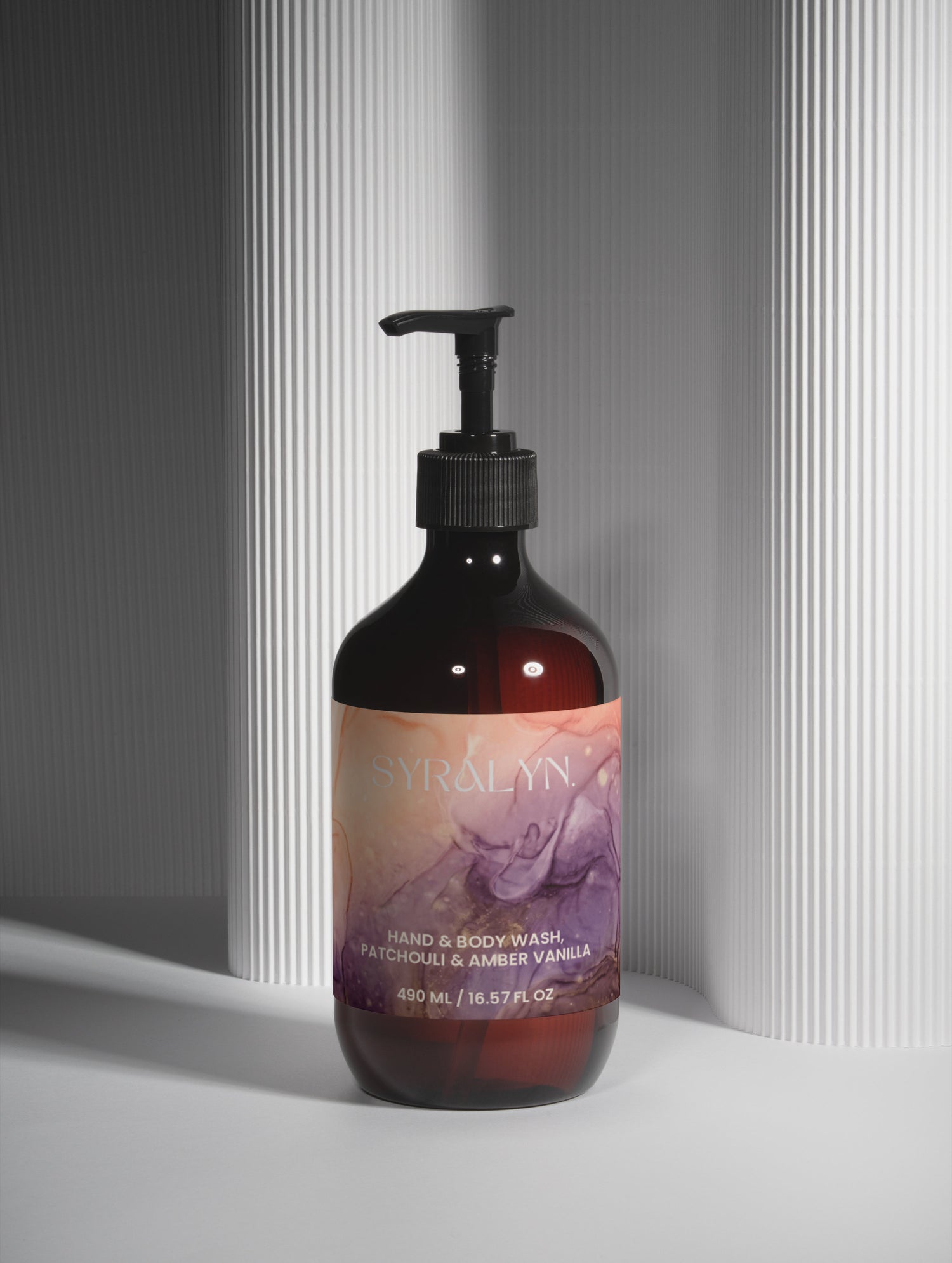 Hand & Body Wash, Patchouli & Amber Vanilla