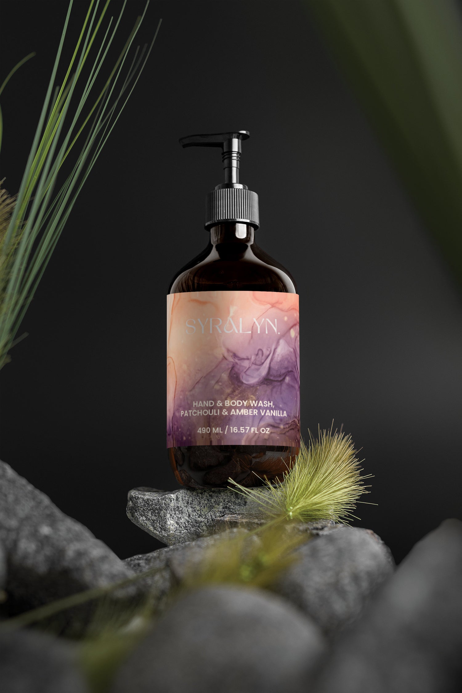 Hand & Body Wash, Patchouli & Amber Vanilla