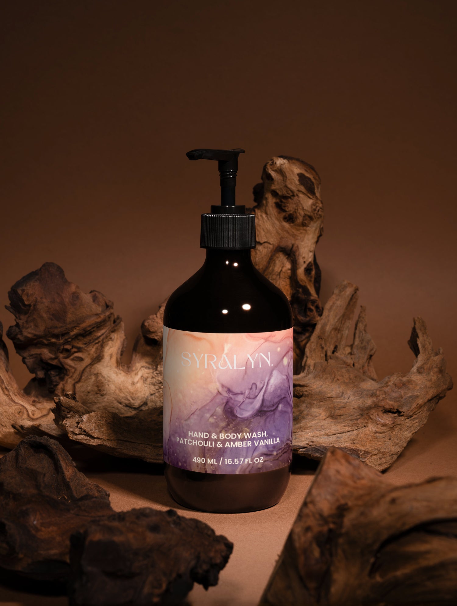 Hand & Body Wash, Patchouli & Amber Vanilla